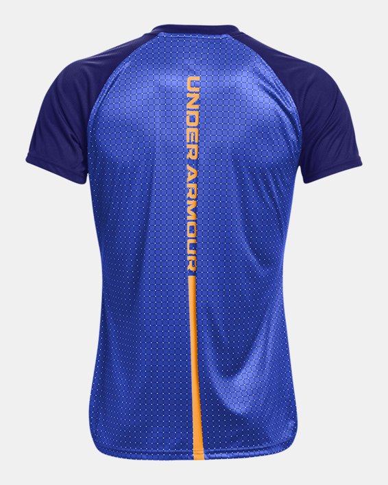 Men's UA Accelerate T-Shirt in Blue image number 5